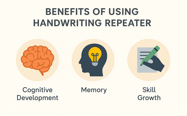 Benefits of Using Handwriting Repeater